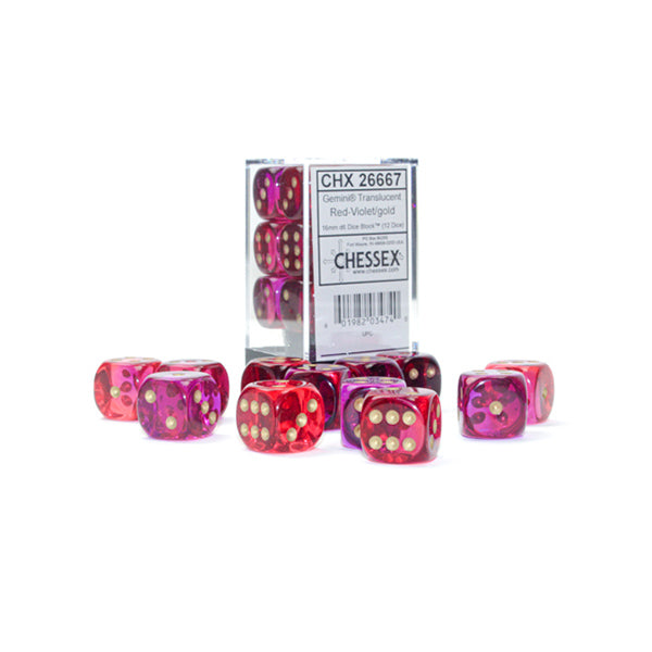 Chessex Dice 12ct
