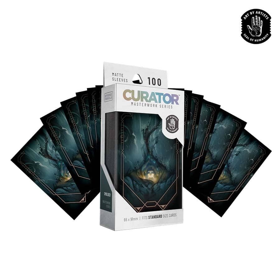 CURATOR: MASTERWORK SLEEVES: SMOLDER (SERGIO CHAVES) (100CT)